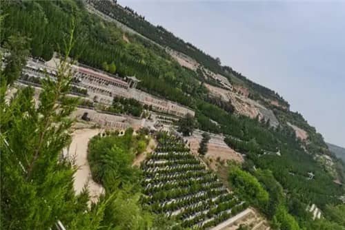 高橋墓園離市區15公里，交通便利